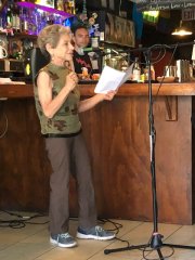 Ellen at Draft Reading